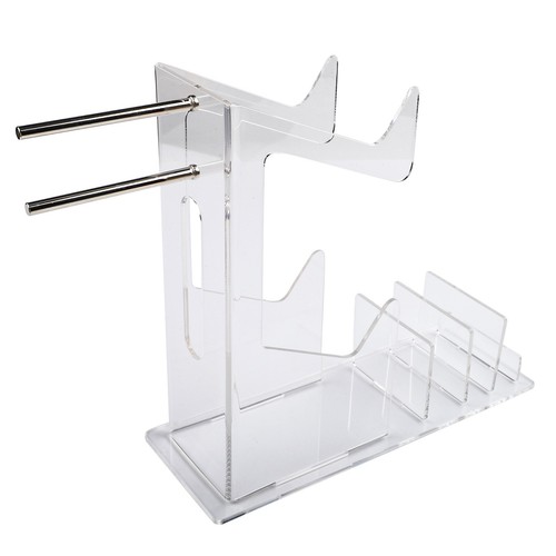 Acrylic gaming console shelf - acrylic,