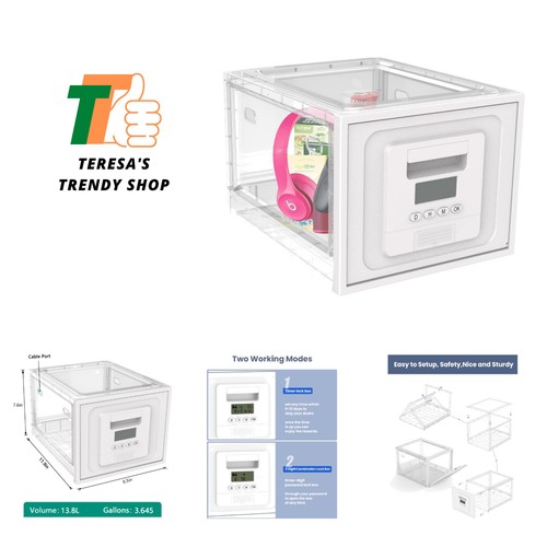 Time lock box for - time,