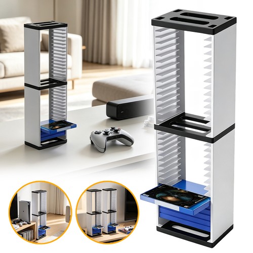 Game storage tower for - tower, ps5