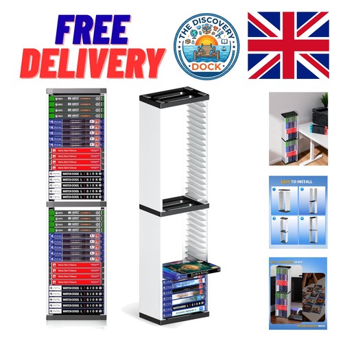 Space saving game disc holder - space-saving,