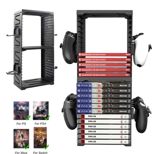 Video game case storage - video, shelf