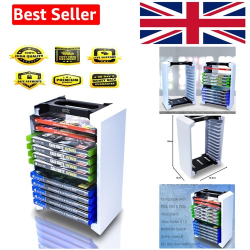 Universal game storage tower - storage,