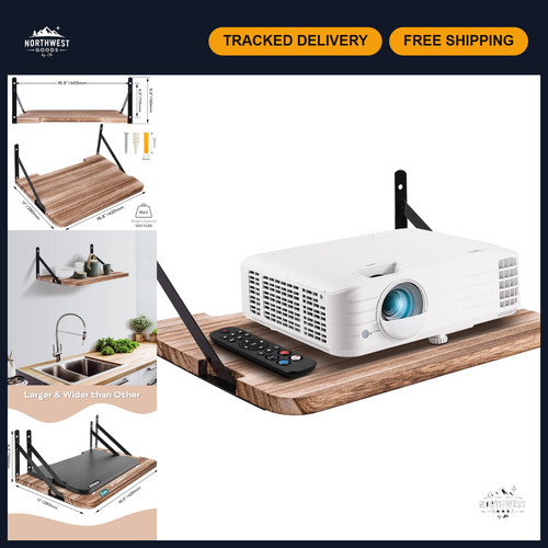 Floating projector shelf - floating,