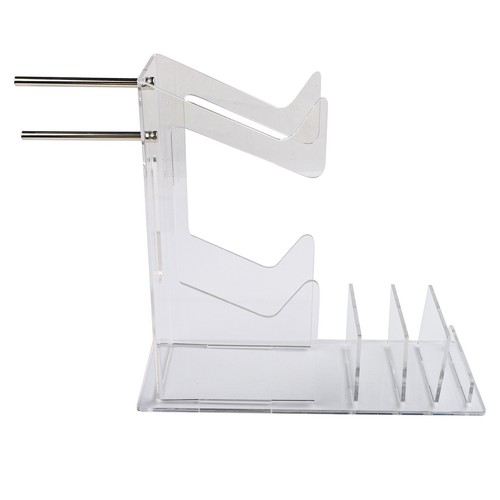 Clear acrylic gaming console - gaming,